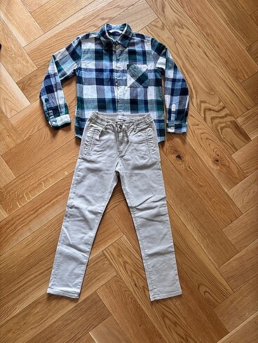 Takım, Mango Kids Pantolon & LCW Gomlek 140cn