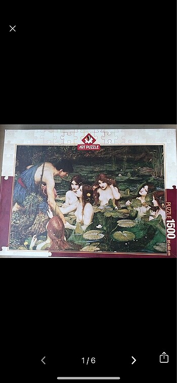 1500 parça sıfır puzzle