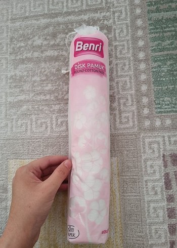 Benri Yuvarlak Pamuk Disk 80'li Pembe