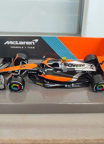  Beden Renk Burago F1 Formula 1 mclaren model oyuncak araba