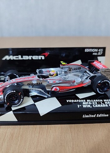 Minichamps Burago formula 1 f1 Hamilton model araba koleksiyon