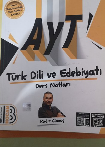  Kadir Gümüş AYT Edebiyat Ders Notları