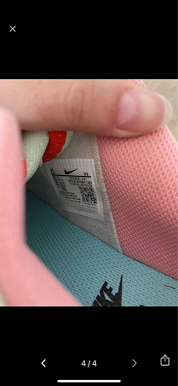 37,5 Beden çeşitli Renk NIKE AIR FORCE 1 PALE IVORY