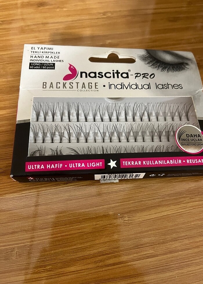 nascita pro backstage takma kirpik - Görsel 2