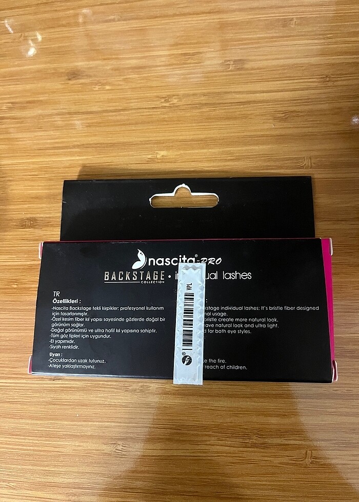 nascita pro backstage takma kirpik - Görsel 4