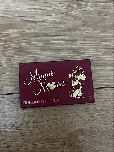 minnie mouse allık paleti