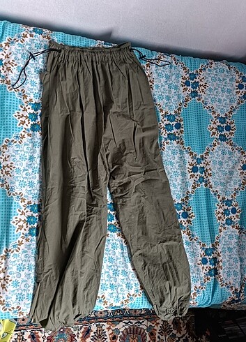 Diğer Haki rengi paraşüt pantolon 