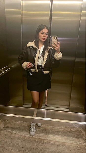 Zara kürklü ceket