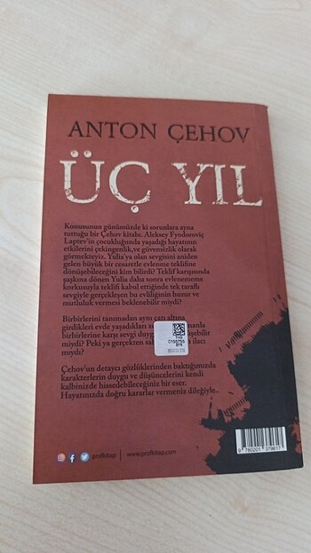  Anton çehov üç yıl 