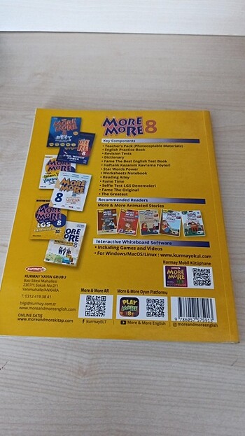  Beden More more İngilizce practıce books