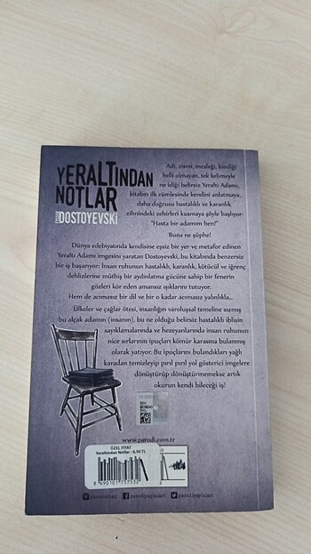 Eyodor Dostoyevski yeraltından notlar