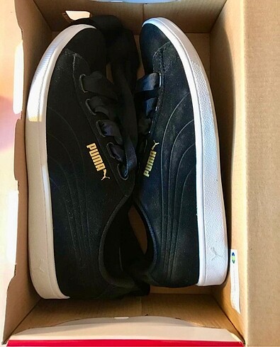 38 Beden PUMA vikky ribbon spor ayakkabı Orijinal