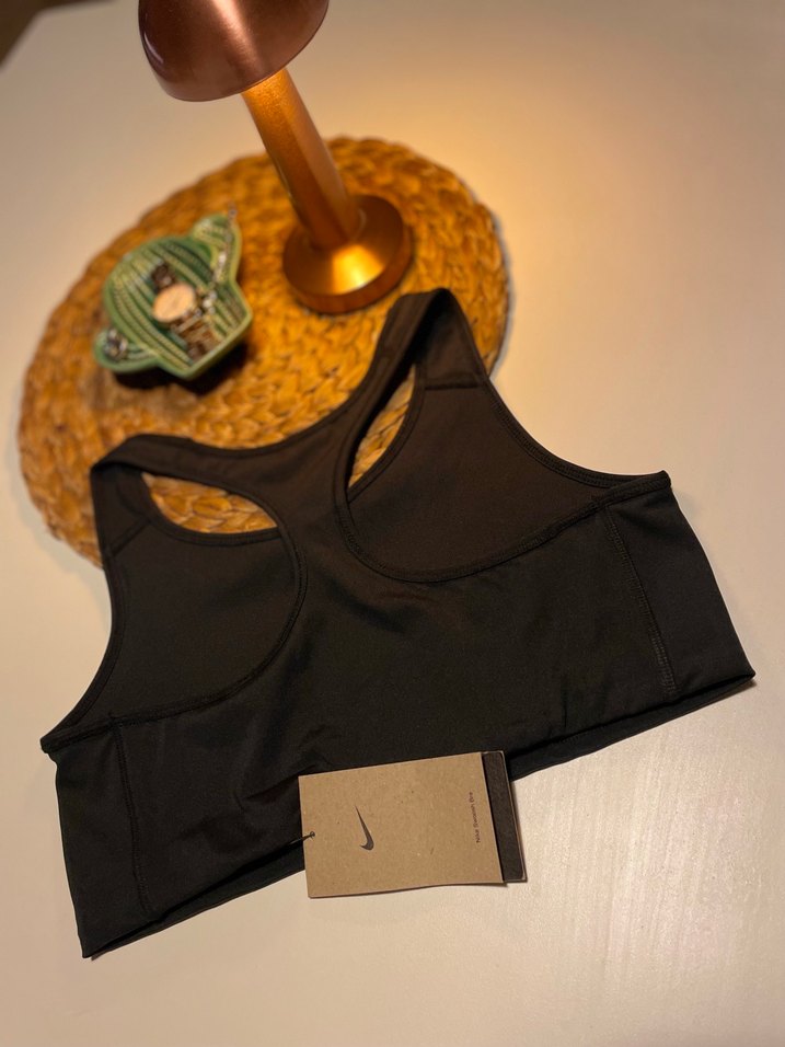 Nike Siyah Mini Spor Sütyeni - Görsel 5