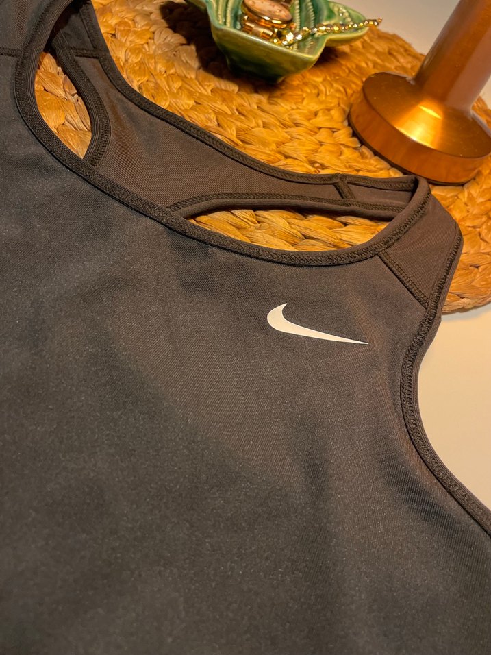 Nike Siyah Mini Spor Sütyeni - Görsel 3