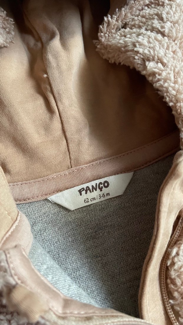 Kahverengi Peluş Bebek Tulumu - Görsel 3