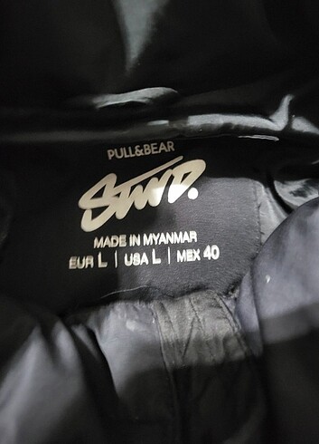Pull and Bear pull and bear şişme mont