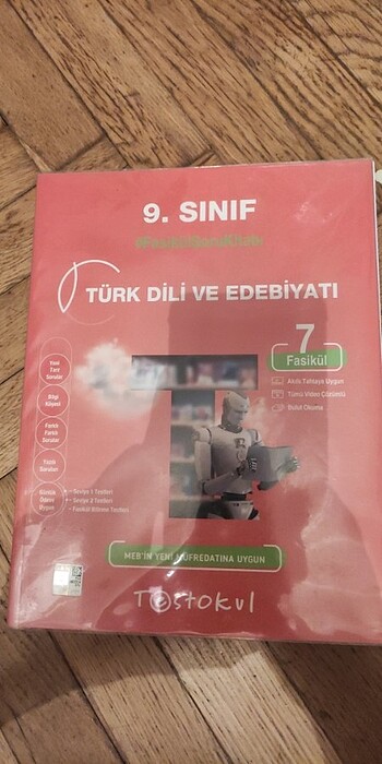 9. Sınıf Türk Dili ve Edebiyatı Fasikül Seti Testokul Yayınları 
