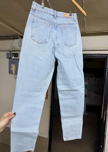 Mavi Midi Boy Regular Fit Kadın Denim Pantolon - Görsel 2