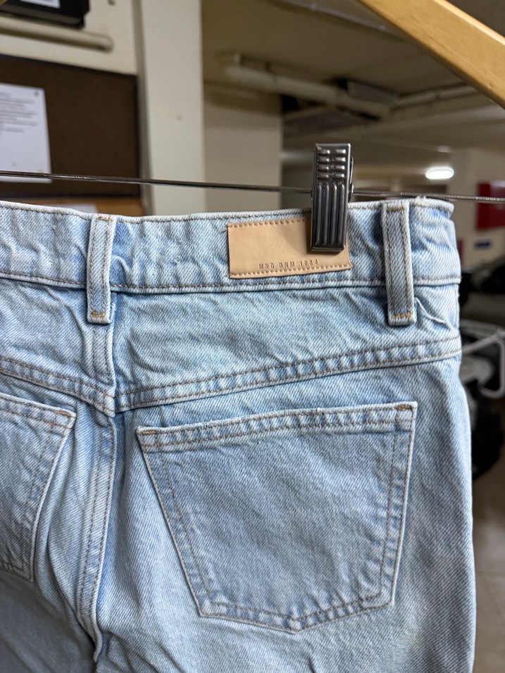 Mavi Midi Boy Regular Fit Kadın Denim Pantolon - Görsel 3