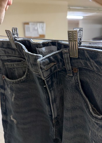 Gevşek Kesim Midi Kadın Kot Pantolon - Görsel 4