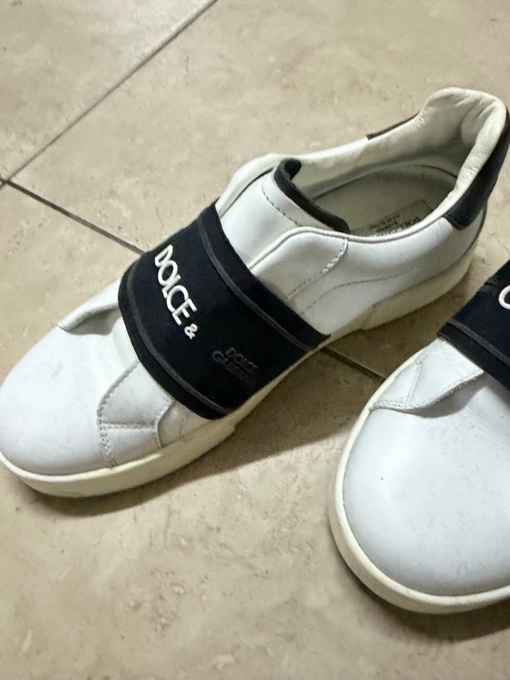 Dolce & Gabbana Beyaz Kadın Spor Ayakkabı - Görsel 5