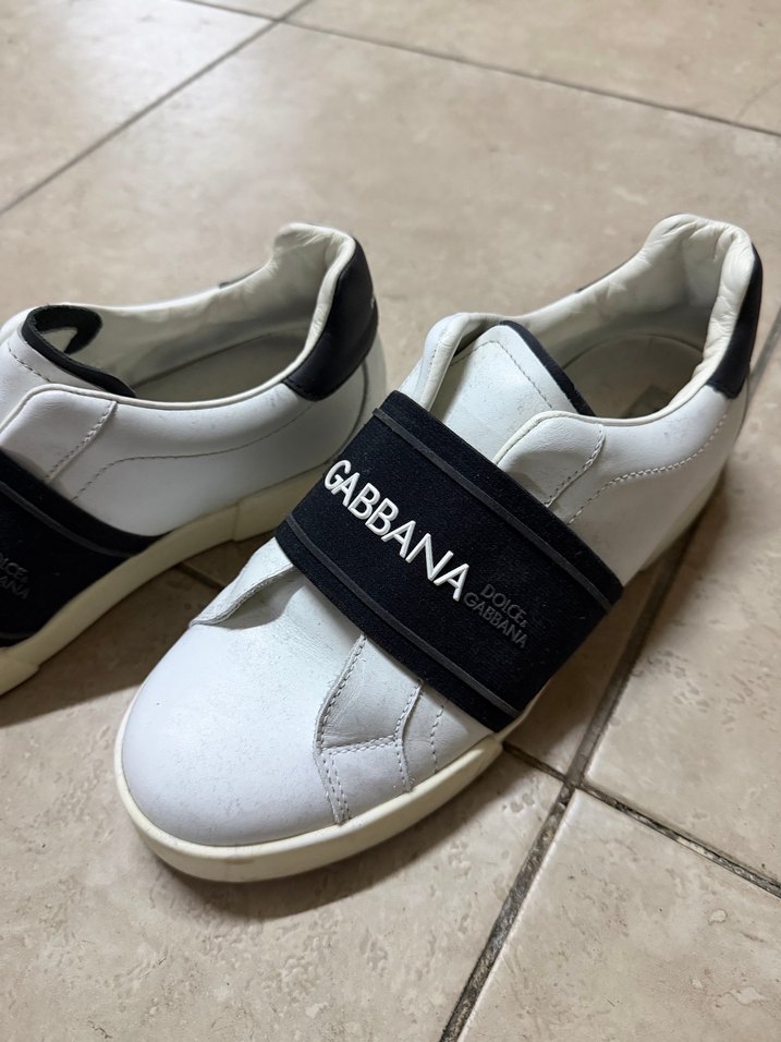 Dolce & Gabbana Beyaz Kadın Spor Ayakkabı - Görsel 4