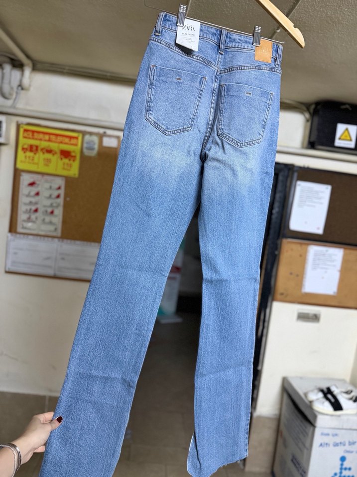 Zara 34 beden ispanyol paça - Görsel 2