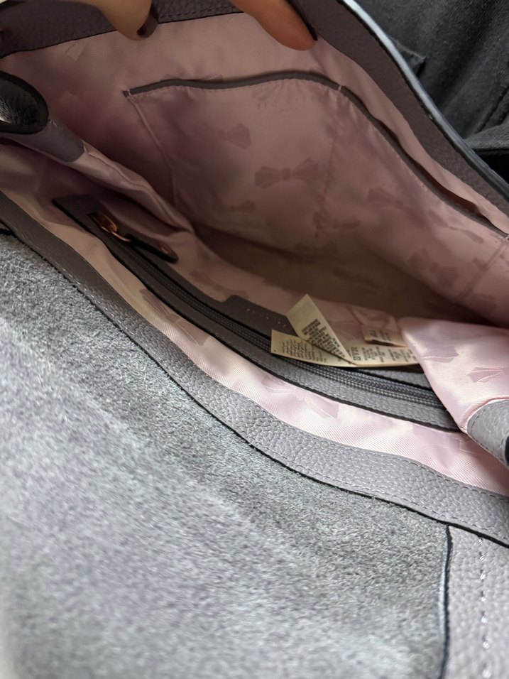 Bordo Deri Zincir Detaylı Kadın Çanta - Görsel 3