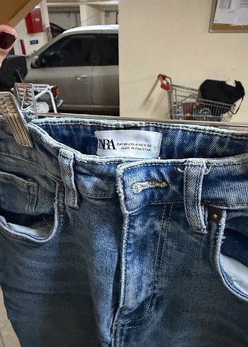 Mavi Normal Boy Kadın Denim Pantolon - Görsel 3