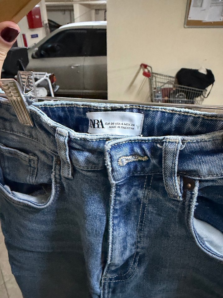 Mavi Normal Boy Kadın Denim Pantolon - Görsel 3