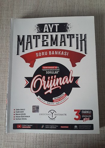 AYT Matematik Soru Bankası Orijinal