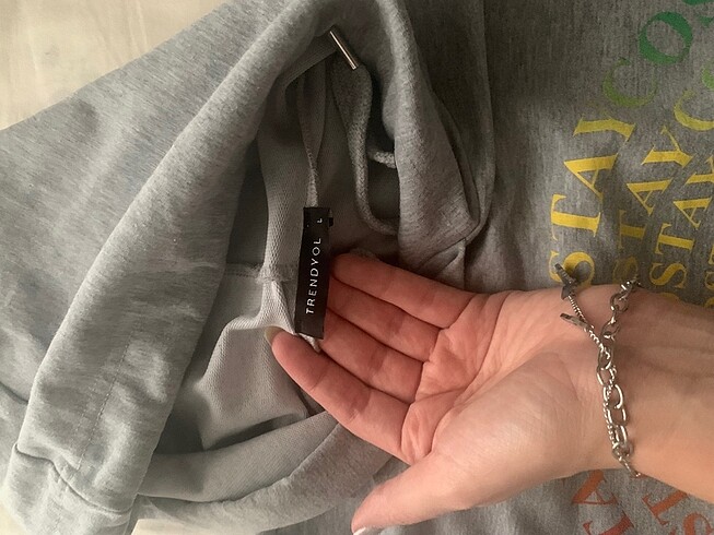 Trendyol & Milla Gri Sweatshirt