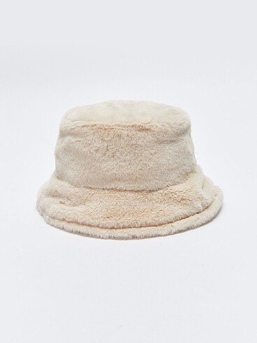  Beden ten rengi Renk BEJ PELUŞ BUCKET ŞAPKA