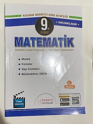 9.sınıf matematik soru bankası 1-modül