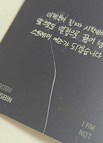 diğer Beden Orjinal changbin ı am not baby pc
