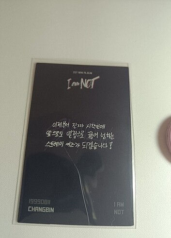Diğer Orjinal changbin ı am not baby pc