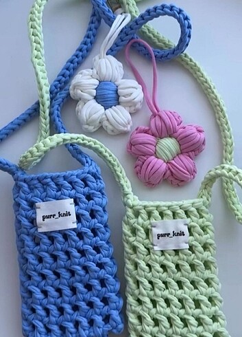 Pinterest penye telefon çantası 