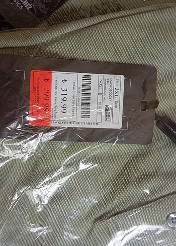 Erkek Haki Polo Yaka Tişört - Görsel 3