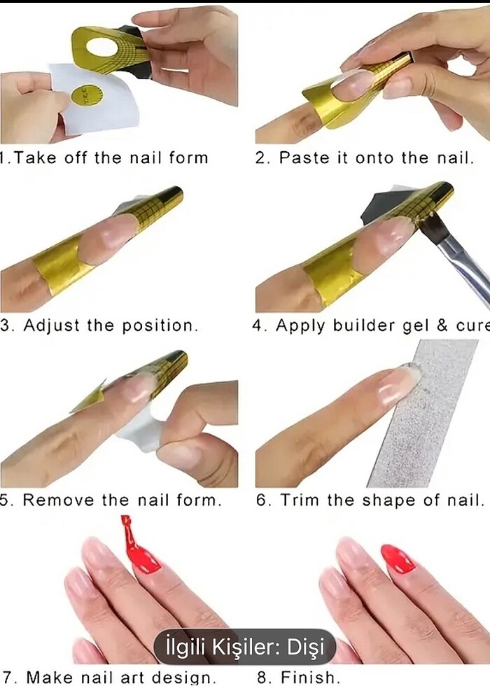 Şablon 100 adet - Görsel 3