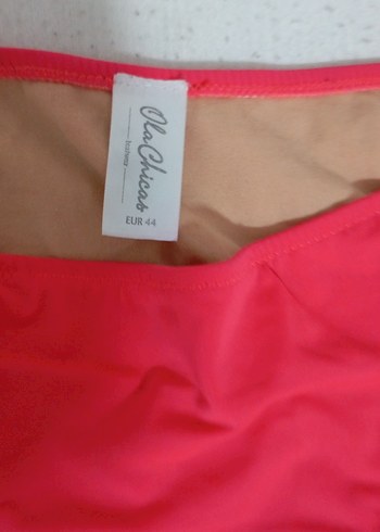 44 Beden pembe Renk Pembe Strappy Kadın Bikini Altı