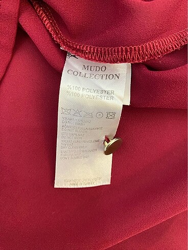 34 Beden bordo Renk Mudo Bluz
