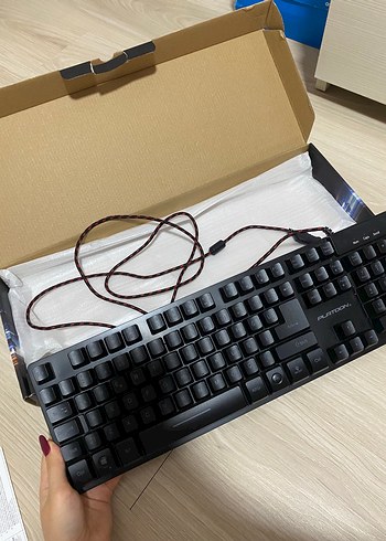 Platoon Işıklı Oyun Klavyesi PL-476 Siyah - Görsel 4