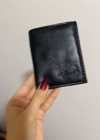 Siyah Minimalist Erkek Cüzdanı - Görsel 2