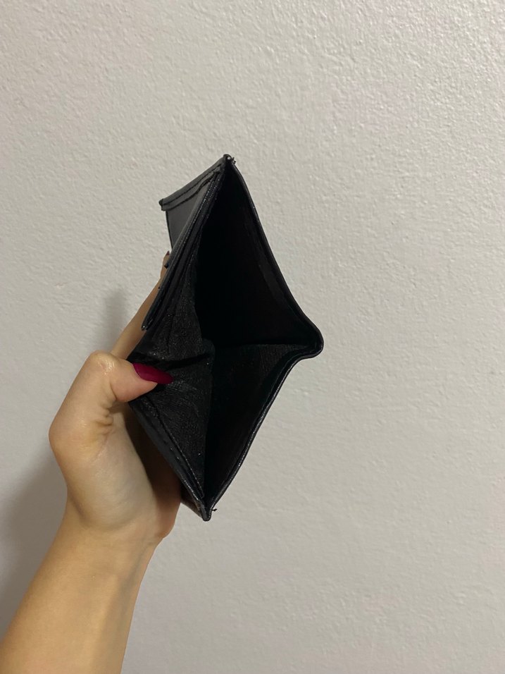 Siyah Minimalist Erkek Cüzdanı - Görsel 5