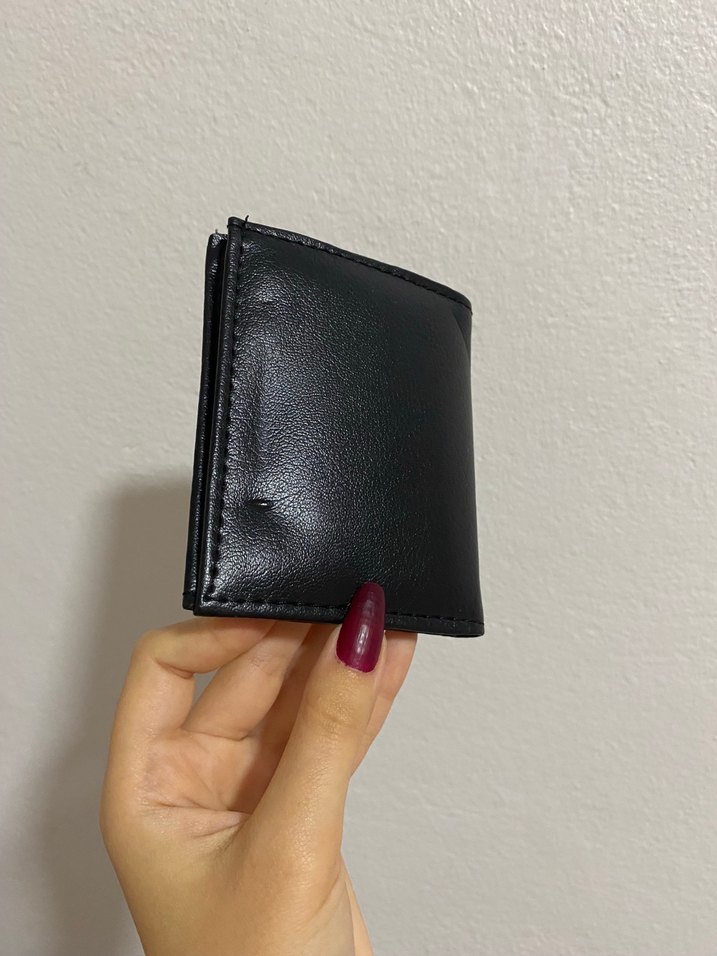 Siyah Minimalist Erkek Cüzdanı - Görsel 3