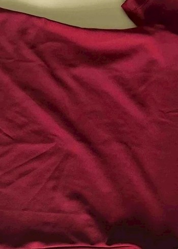 xl Beden bordo Renk Bisiklet yaka basic kısa kollu esnek body XL