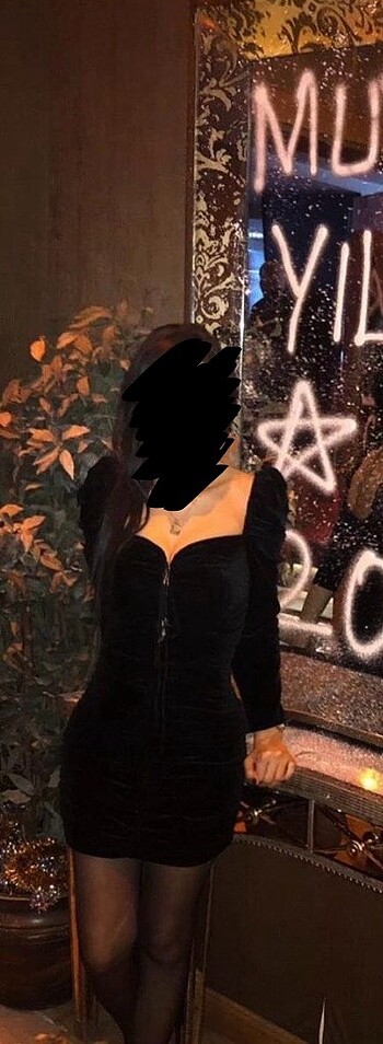 Zara Siyah Kadife Abiye Elbise #abiye#zara#siyah#kadıfe#kadın