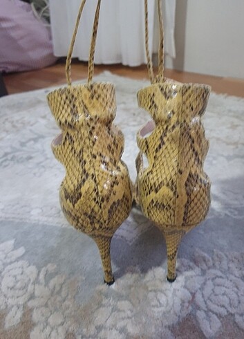 Mango Hakiki deri stiletto 38