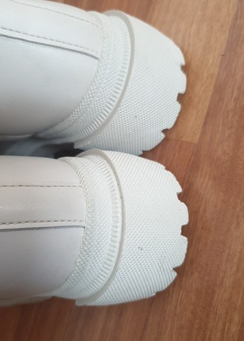 Gri Platform Topuklu Kadın Bot - Görsel 8