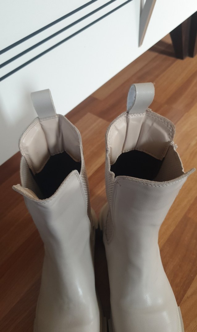 Gri Platform Topuklu Kadın Bot - Görsel 5